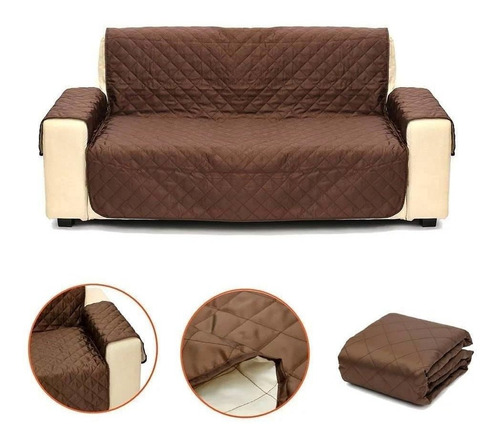 Imagen 2 de 6 de Funda Forro Protector Cobertor Para Muebles De 2 Cuerpos