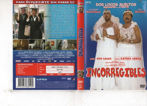 Incorregibles - Dvd Original - Buen Estado