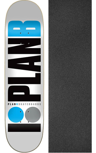 Plan Skateboards Team Blue Skateboard Deck Cinta Agarre