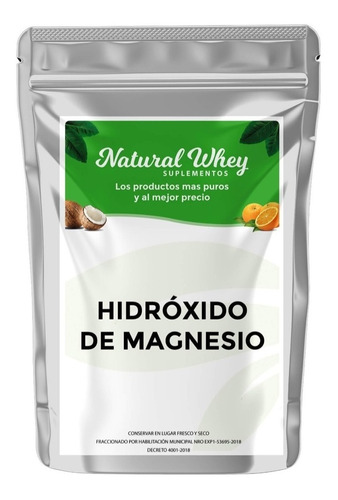 Hidróxido De Magnesio En Polvo (leche Magnesia ) 1 Kilo