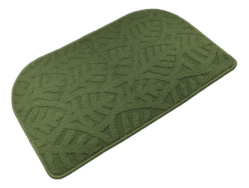 Tapete Toonow Media Luna 30x45 Cm Lavable Verde 0 Mm 0 Cm Diseño De La Tela Verde Oliva