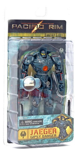 Figura De Brinquedo Modelo Espadas Pacific Rim Gipsy Danger