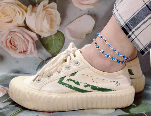Reaowazo Pulsera De Mal De Ojo Para Mujer, Tobillera De Ojo
