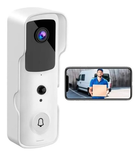 Timbre Camara Wifi Fullhd 1080p Seguridad Monitoreo En Vivo