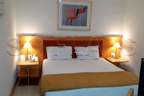 Imagem 3 de 15 de Flat Tsue Bienal 30m² 1 Dormitório 1 Vaga Para Locação Na Vila Mariana. - Sf36343