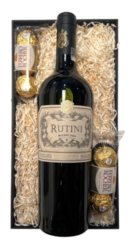 Vino Rutini Malbec 750 Ml + Chocolates - Perez Tienda