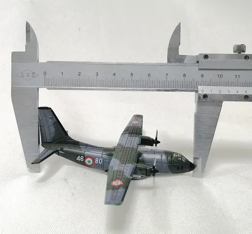 Miniatura Diecast 1/250, Alenia G 222, Italia