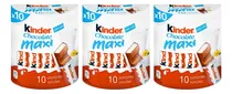 Comprar Barritas De Chocolate Con Leche Marca Kinder Chocolate Maxi Combo 3 Paquetes 10 Unidades Para Compartir Dulce Golosina Bolsita Sopresa Cumpleaños Niños Infantil Fiesta Candybar Chocolate Suave