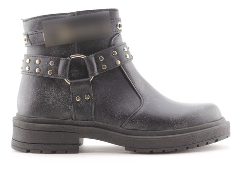 Botas Borcego Clasico Sintetico Dama Mujer Comodo 300 Cshoes