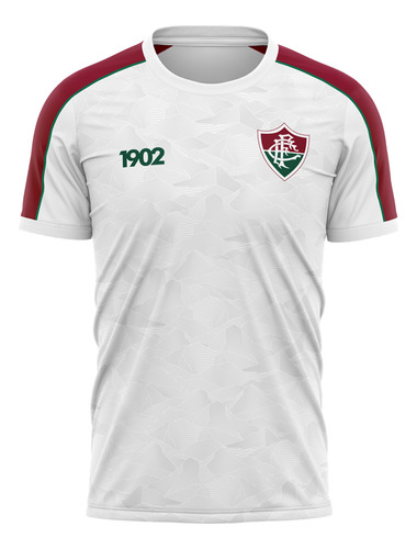 Camiseta Braziline Dawn Fluminense Masculino - Branco