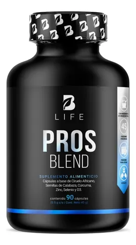 comprar Suplemento Para La Próstata De 90 Cápsulas. Pros B Life Sabor Sin sabor