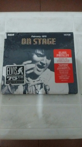 Cd Doble Elvis Presley Americano On Stage Nuevo Box