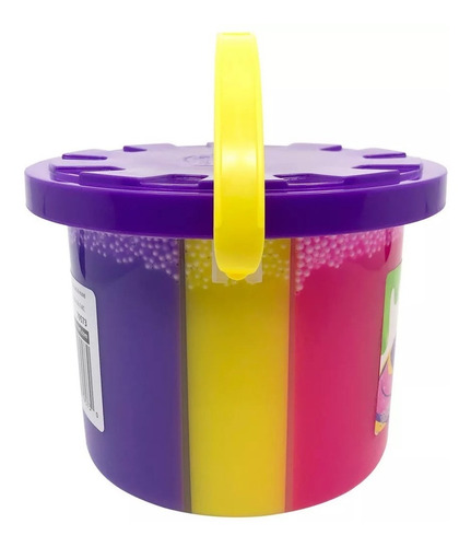Imagen 2 de 3 de Slime Nickelodeon Tricolor 1.36 Kg Butter Crunch