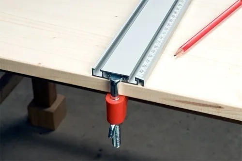 Imagen 2 de 10 de Regla Metalica Aluminio Kit Guia De Corte Precisión Nivel