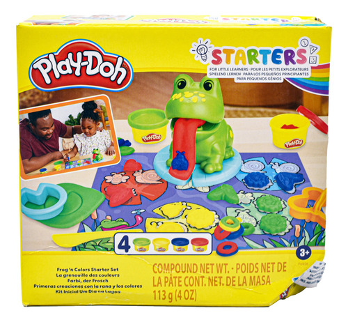 Play Doh Creaciones Con La Rana Y Los Colores 113g Hasbro Cf Color Multicolor