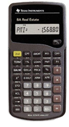 Texas Instruments Ba Inmobiliaria Calculadora Financiera