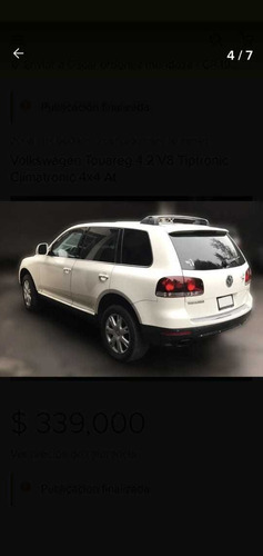 Imagen 3 de 6 de Volkswagen Touareg 4.2 V8 Tipt Climat Cam Tra Sis Nav 4x4 At