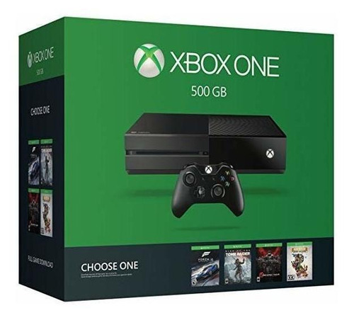 Microsoft Xbox One 500GB Name Your Game color negro