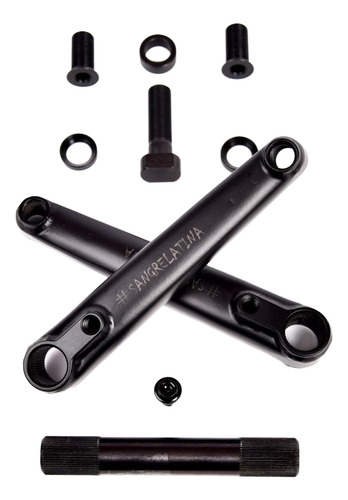 Palanca Bmx Krow The Crank Sangre Latina Negro