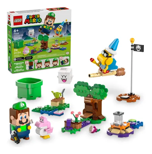 comprar Juguete Lego Super Mario Adventures Con Luigi Interactivo Pa
