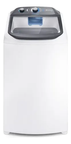 Máquina De Lavar  Electrolux Efficient 13kg Auto Cesto Inox Branco 220v