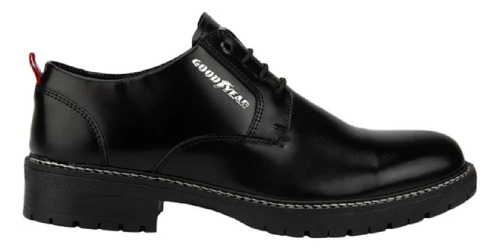 Zapatos De Piel Para Caballero Goodyear 1141265 Negros Hombr