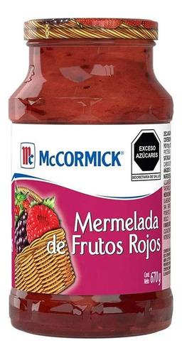 Mermelada Mccormick Frutos Rojos 670 G