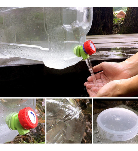 Gadget De Contenedor De Cubo De Agua De 22l, Ligero,