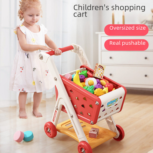 Carrito De Compras De Supermercado, Cocina De Frutas Juguete
