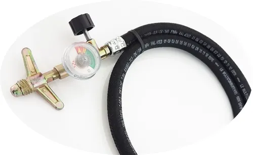 Mangueira De Gas Alta Pressao 4mt 5/16 Fogareiro Nbr13419
