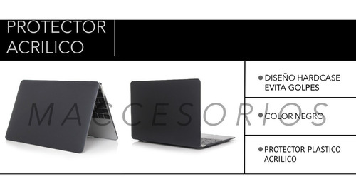 Imagen 4 de 8 de Protector Acrilico - Macbook Todos Los Modelos Disponible