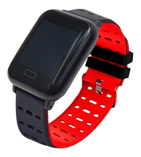 Smartwatch Sport Touch Bluetooth Celular Necnon K-3t Rojo
