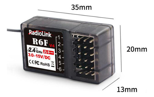 Receptor Rc Receptor Radio Controlador Rc Piezas De Repuesto