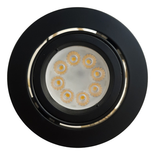 Spot Embutir Fundicion Gu10 Led Gu10 Negro Antuk Idea