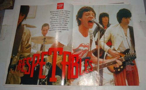 Coleccion Revistas Rolling Stones Gente 9 Revistas + Carpeta (Usado)