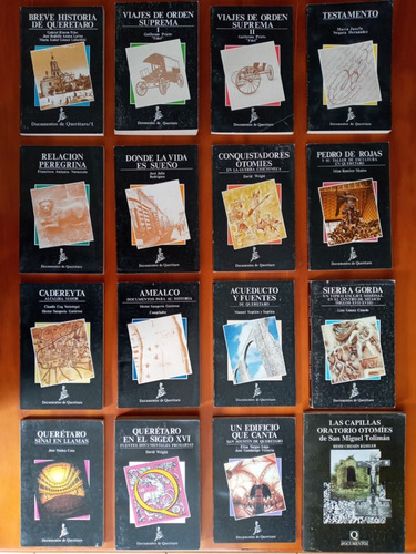 Colección Documentos De Querétaro 16 Libros (Usado)