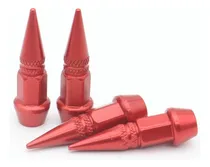 Comprar Tapa Gusanillos Valvula De Puas Tuning Jdm Rojo 4 Piezas 