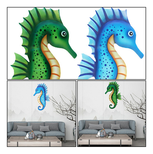 Y Decoración Con Forma De Caballito De Mar Para Colgar En