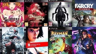 Demons Souls + Catherine + Darksiders + Rayman ~ Ps3 Español