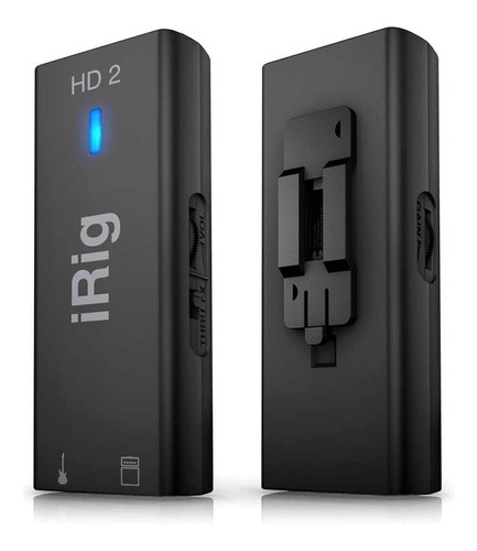 Interface de guitarra móvel Irig Hd 2 Black Color