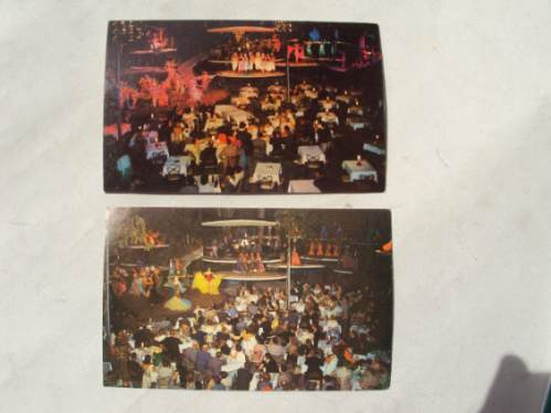 Postales Havana Casino Lote X 2 Antiguas Cuba Fiesta Cabaret