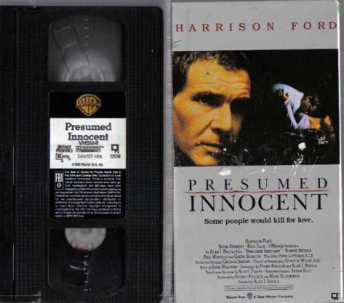 Se Presume Inocente Harrison Ford Raul Julia Vhs Importado