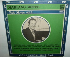 Mariano Mores Todo Mores Vol 1 Tango Vinilo Argentino Promo