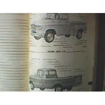 Comprar Libro, Manual De Despiece 100% Original: Pick Ups Dodge 1960