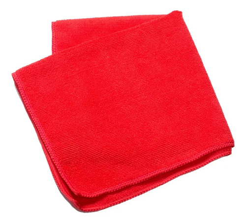 Microfibra De Secado Premium 60x40 Cm Full Car Profesional Color Rojo