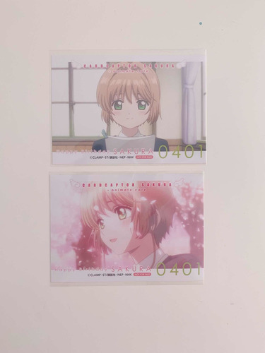 Postcard Sakura Card Captor Japon