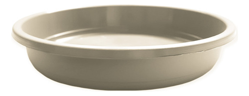 Pack Plato Redondo Maceta Plástico T.a Plastic N14 X 5u Arena
