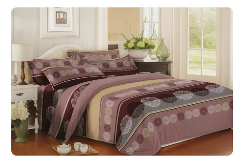Juego De Sábanas Queen Casa Mundo Super Suave 3800 Hilos N 4