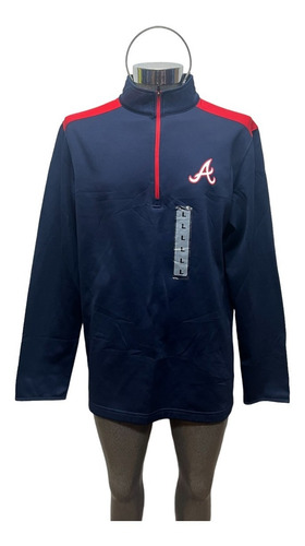 Sudadera Original Mlb Beisbol De Los Bravos De Atlanta