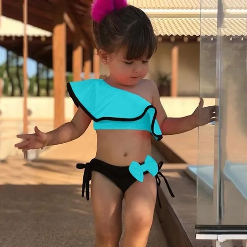 Traje De Ba o De Verano Para Ni as De 0 A 3 A os 2 Piezas